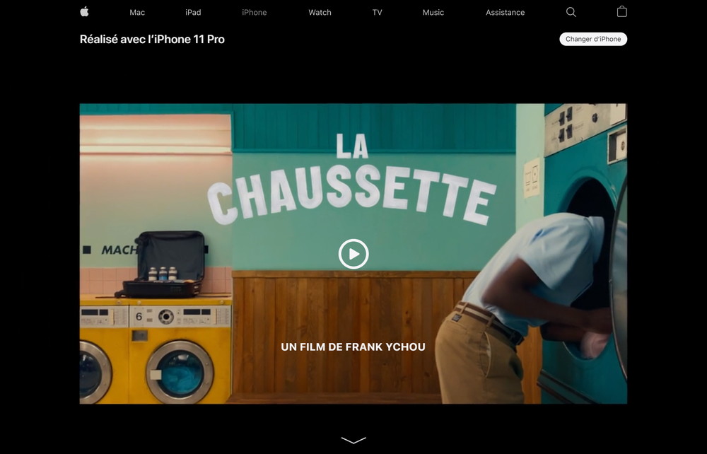Apple FranceがiPhone11 Proで撮影の短編映画「La Chaussette」を公開