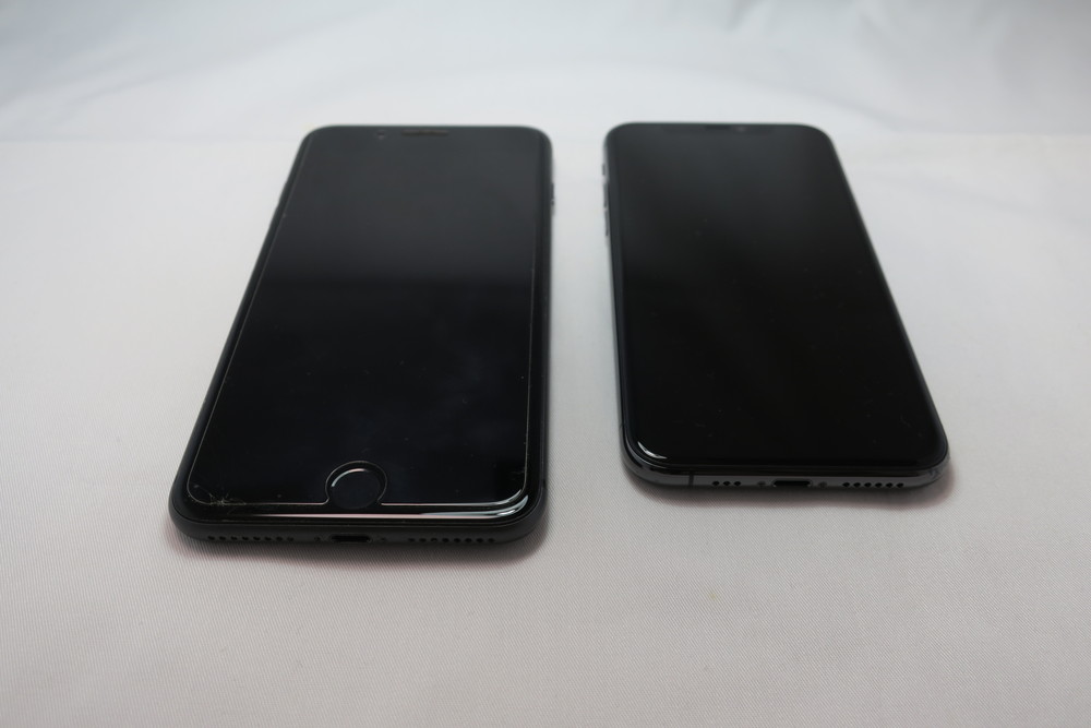 iPhone 8 PlusとiPhone 11 Pro